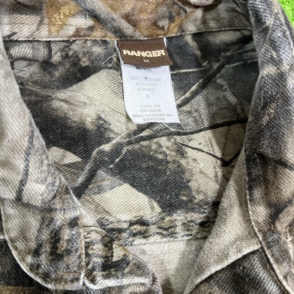 Vintage Ranger Camo Jacket  MED. canvas RealTree Shadow Branch Hunting EUC - Picture 3 of 6
